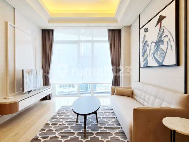 Lease A Stunning Fully Furnished 1 Bedroom Apartment 69 Sqm At South Hills, Kuningan, South Jakarta.