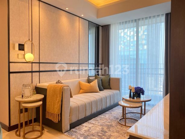 Apartemen 3 Kamar Furnish Lengkap 120 Sqm di Casa Grande Residence Phase II, Kota Kasablanka, Jakarta Selatan.