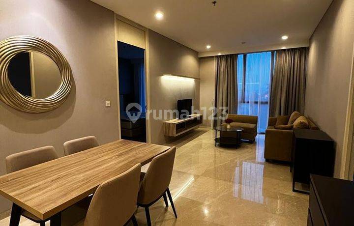 Luxurious 2BR, 2BA Apartment 108 Sqm For Rent At Izzara, Prime Location In Tb Simatupang, Cilandak, South Jakarta, Fully Modern Furnished.