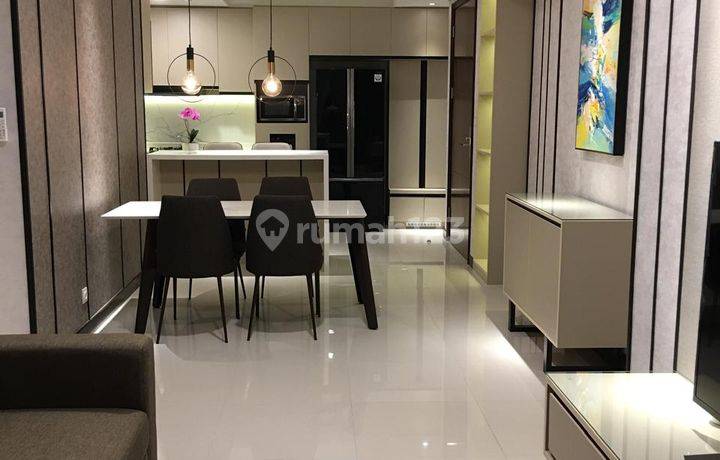For Rent: Stylish 3-Bedroom Apartment (120 sqm) at Casa Grande Residence Phase II – Well-Furnished & Direct Access to Kota Kasablanka Mall.