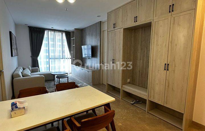 For Rent: Luxurious 2BR, 2BA Apartment (115 sqm) at Izzara, TB Simatupang, Cilandak – Prime Location, Fully Furnished with Modern Elegance!
