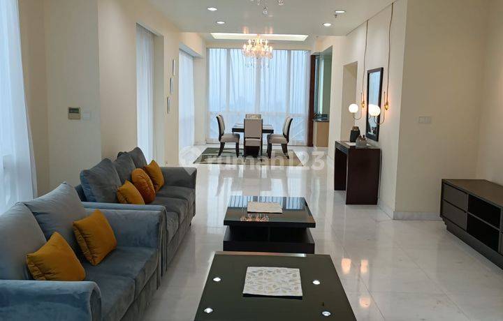 Elegant 4BR Apartment (418 sqm) at The Peak Sudirman, Prestigious Setiabudi Address Near MRT, LRT & Busway, South Jakarta.