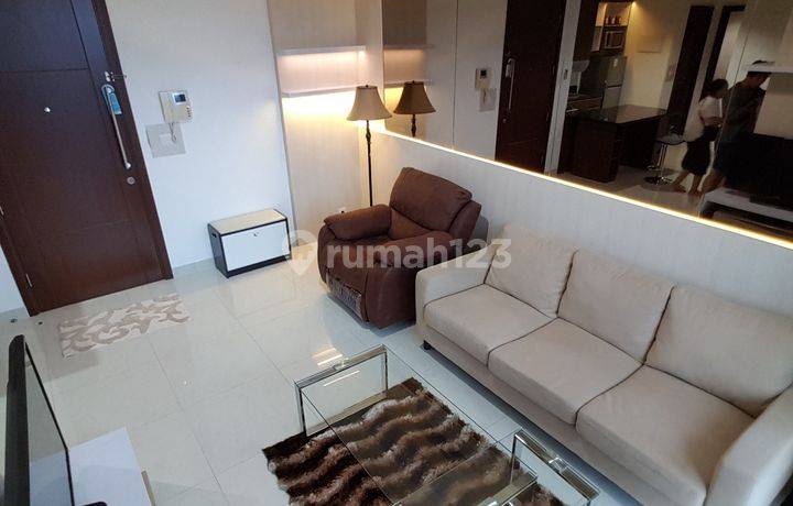Experience Upscale Living in South Jakarta – Stylish 2-Bedroom (72 sqm) Fully Furnished Apartment for Rent at Denpasar Residence, Kuningan.