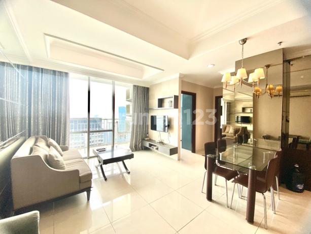 Rent A Stylish 2 Bedroom, 94 Sqm Apartment At Denpasar Residence, Kuningan, Discover Luxurious Living In South Jakarta.