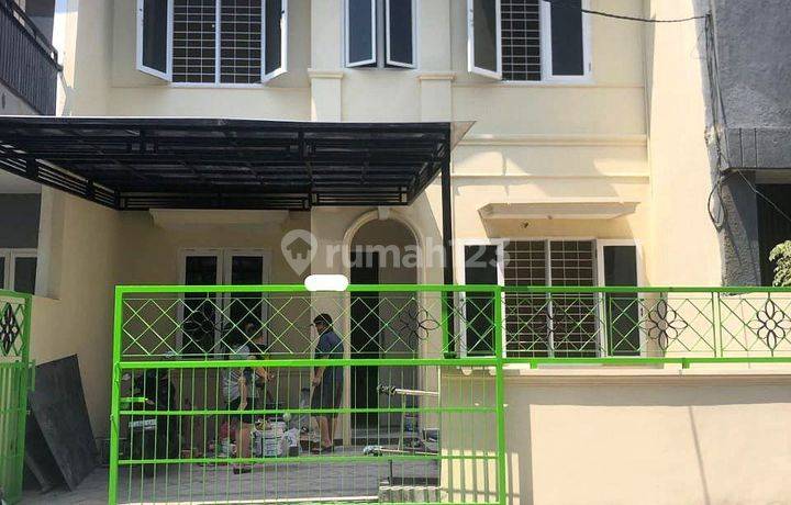 Rumah Baru Renovasi 2 Lantai di Graha Indah Injoko Dekat Polda Jatim, Surabaya