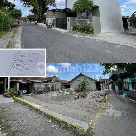 Land for sale north of Jl Gito-Gati, 4 minutes to Masjid Suciati, and SCH.