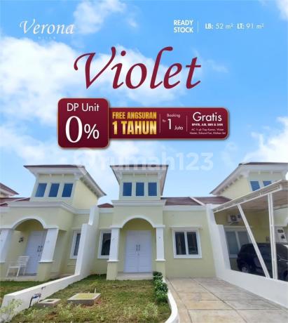 Rumah Siap Huni Di Verona Hills Cluster Violet