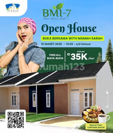 Dijual Rumah Subsidi di Sukabumi Deketpt Aqua