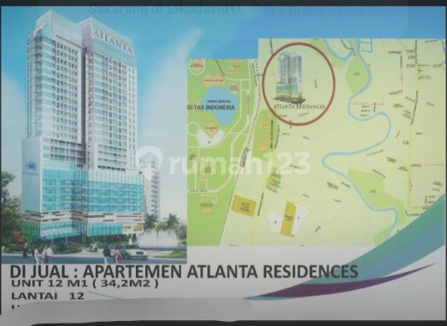 Dijual Murah Apartement Bagus Di Atlanta Residences Depok