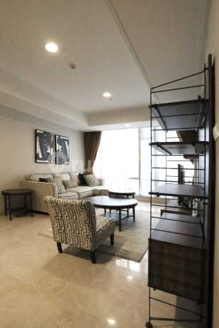 Apartemen Ciputra World 1 The Residences Ascott (My Home) Disewakan di Jakarta Selatan - 2+1 BR Luxurious Fully Furnished