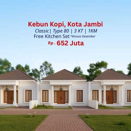 Jual Rumah Komersil Lokasi Kebun Kopi, Kota Jambi Jual Rumah Komersil Lokasi Kebun Kopi, Kota Jambi