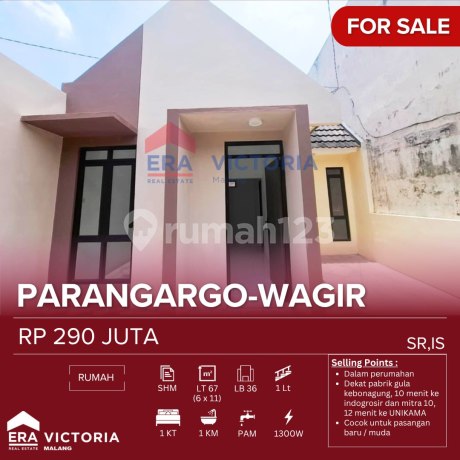 Rumah Bagus Shm Murahdekat Pabrik Gula Kebonagung