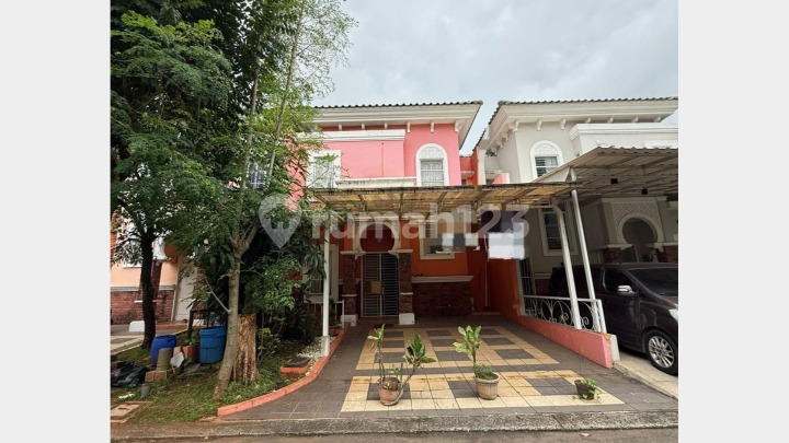 Dijual Rumah 2 Lt 8X18 Semi Furnished di Cluster Alicante Serpong