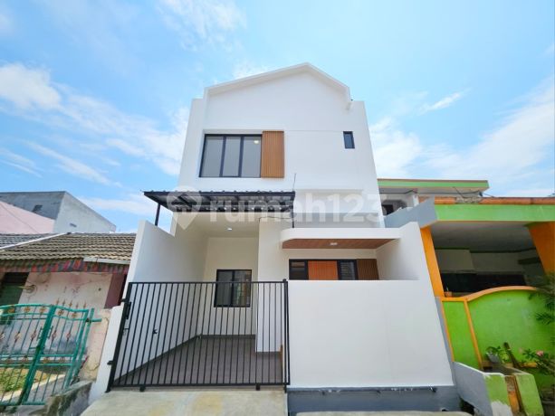 Quick Sale Modern Minimalist 2-Story Fully Renovated House in Pondok Ungu Permai, Bekasi