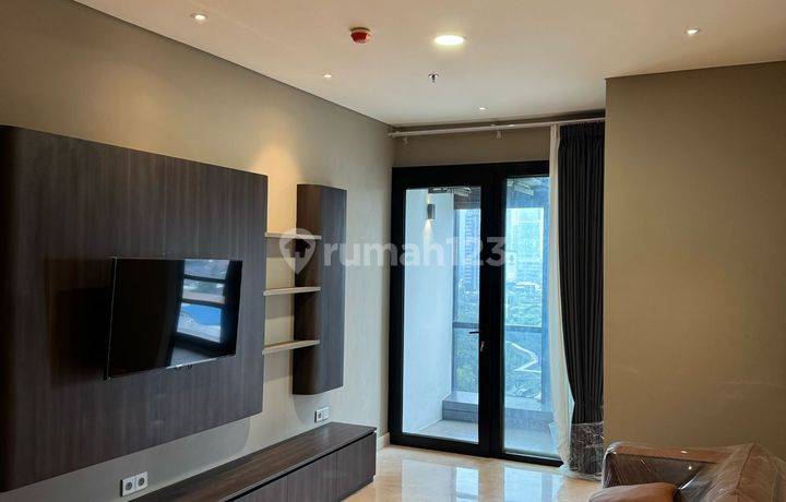 Apartment Sudirman Suites 2 BR Bagus Full Furnished Hadap Semanggi