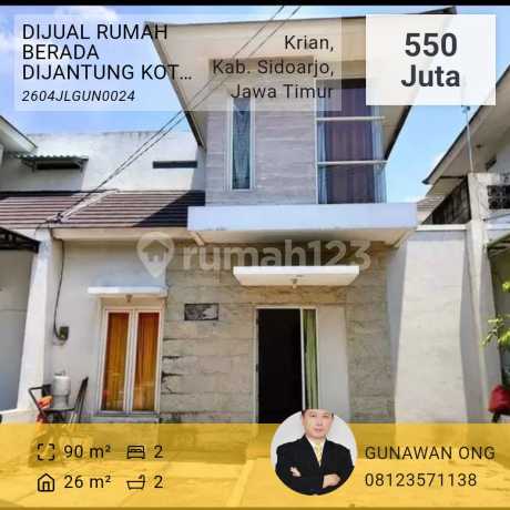 Dijual Rumah Krian Mandiri Residence Harga Cuma 500 Jutaan Dijual Rumah Krian Mandiri Residence Harga Cuma 500 Jutaan