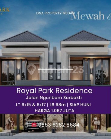 Rumah 2 Lantai Royal Park Residence Area Medan Selayang