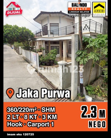 Rumah Hook Area Jaka Purwa Bandung Rumah Hook Area Jaka Purwa Bandung