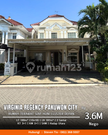 Terawat Siap Huni Rumah Virginia Regency Pakuwon City