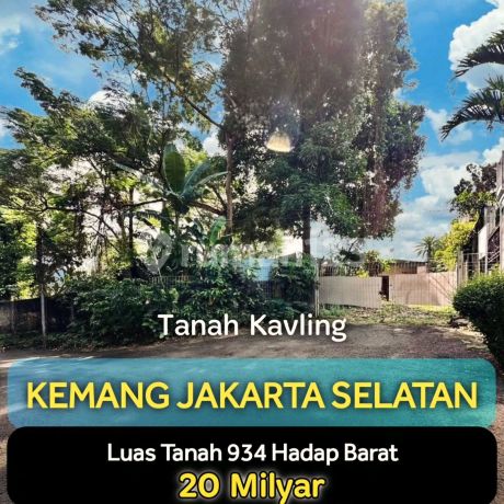 Land For Sale Fast Premium Kemang Area Near Kebayoran Baru