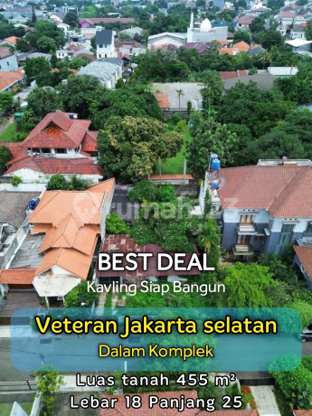 Kavling Siap Bangun Dekat Pondok Indah Bintaro Veteran Harga NJOP