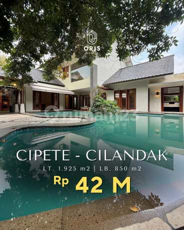 Rumah mewah dikawasan elit cipete dekat kebauoran baru senopati