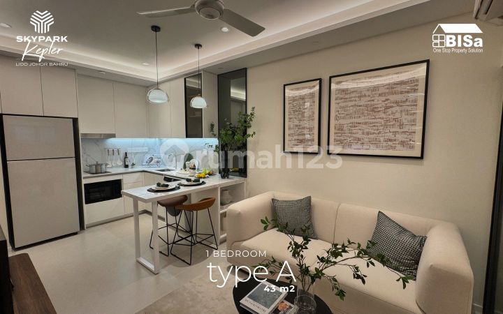 Skypark Kepler Condominium Di Johor Bahru, Unit Tipe A Dengan 1 Kamar Tidur" Skypark Kepler Condominium Di Johor Bahru, Unit Tipe A Dengan 1 Kamar Tidur"