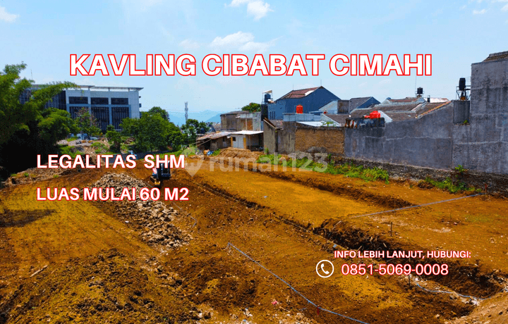 Dijual Tanah Areal Jalan Aruman Cibabat Legalitas SHM