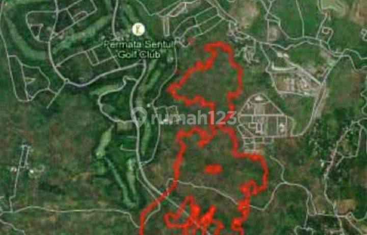 Tanah Luas 992.800 M2 Dekat Permata Sentul Golf