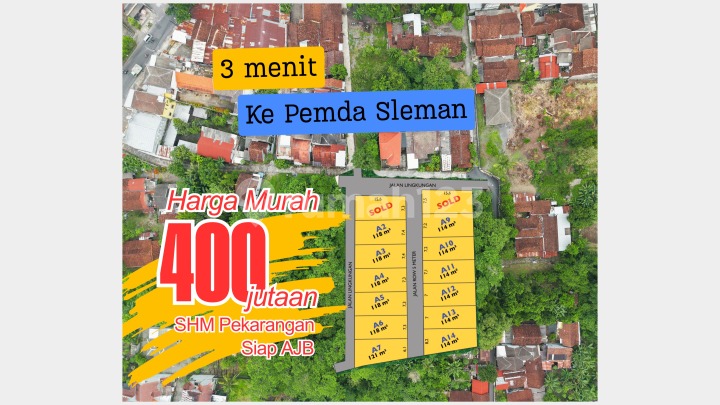 SHM Land Ready for AJB West of Sleman Regency Government - Strategic and Affordable