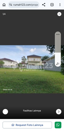 For Sale, Plot in Exclusive Taman Diponegoro Karawaci Area For Sale, Plot in Exclusive Taman Diponegoro Karawaci Area