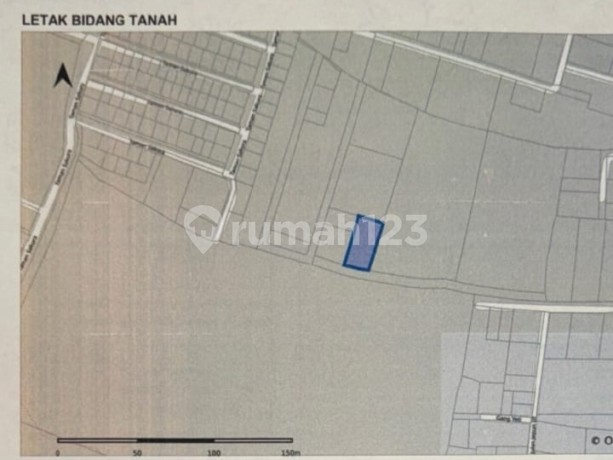 Di jual tanah di praja gading .luas tanah 5 are.shm