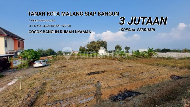 Malang City Land Ready to Build; 7 Minutes to UIN Campus Within the Housing Complex Malang City Land Ready to Build; 7 Minutes to UIN Campus Within the Housing Complex