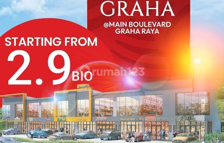 Ruko Pinang Graha 2 Lokasi Graha Raya Kpr Dp 0%