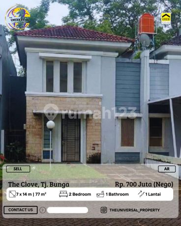Dijual Rumah 1Lt Siap Huni The Clove Residence Strategis Ar