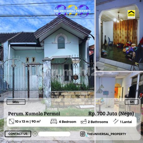 For Sell ! Rumah 1LT Perum. Kumala Permai Dalam Kota Hrg Nego SH For Sell ! Rumah 1LT Perum. Kumala Permai Dalam Kota Hrg Nego SH