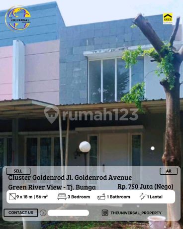 Dijual Rmh 1Lt Cluster Goldenrod Green River View 750 Jt Nego Ar Dijual Rmh 1Lt Cluster Goldenrod Green River View 750 Jt Nego Ar