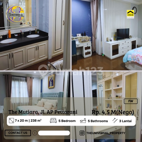 Dijual Rumah Cantik 3Lt Semi Mewah The Mutiara Pettarani FW Dijual Rumah Cantik 3Lt Semi Mewah The Mutiara Pettarani FW