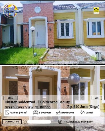 Dijual Rumah 1Ltcluster Goldenrod Green River View Hrg Nego Ar Dijual Rumah 1Ltcluster Goldenrod Green River View Hrg Nego Ar