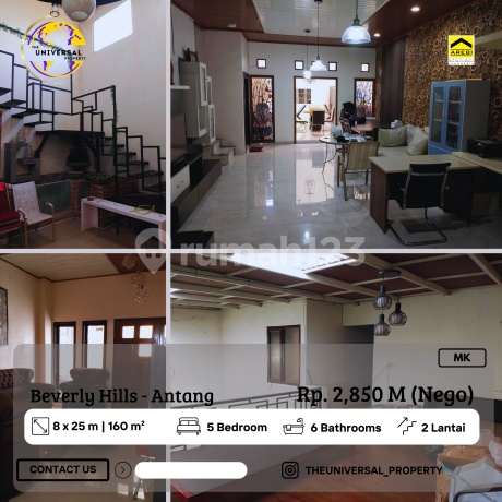 Dijual Rumah Cantik 2LT Siap Huni Beverly Hills Antang Nego ! MK Dijual Rumah Cantik 2LT Siap Huni Beverly Hills Antang Nego ! MK