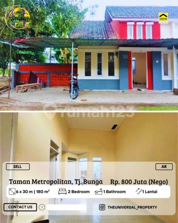 Dijual Rumah Minimalis 1Lt Taman Metropolitan Tj Bunga Ar Dijual Rumah Minimalis 1Lt Taman Metropolitan Tj Bunga Ar