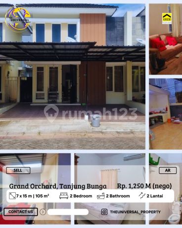 Dijual Rumah Siap Huni 2 LT Grand Orchard Tanjung Bunga Nego Ar Dijual Rumah Siap Huni 2 LT Grand Orchard Tanjung Bunga Nego Ar