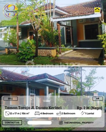 Dijual Rumah 1Lt Taman Toraja Danau Kerinci Siap Huni Nego Ar Dijual Rumah 1Lt Taman Toraja Danau Kerinci Siap Huni Nego Ar