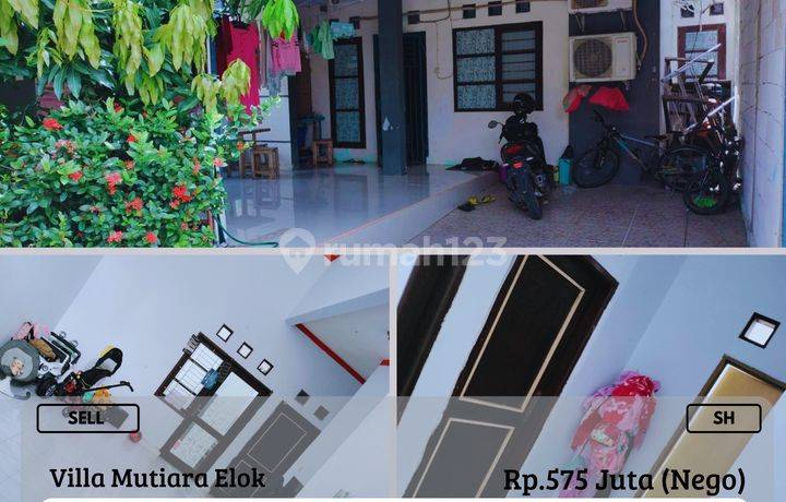 Dijual Rumah Minimalis 1LT Villa Mutiara Elok Siap Huni SH 