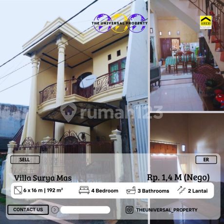 Dijual Rumah 2LT Siap Huni Villa Surya Mas Panakukkang Nego ER Dijual Rumah 2LT Siap Huni Villa Surya Mas Panakukkang Nego ER