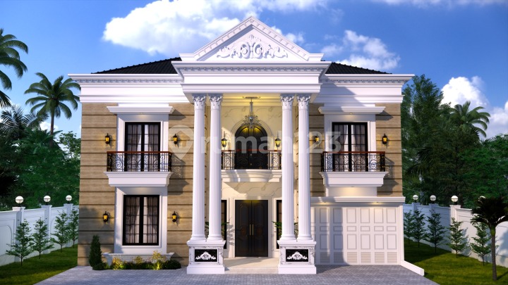 DIJUAL RUMAH MEWAH MEGAH KLASIK DEKAT NIRVANA RESIDENCE PEKANBARU
