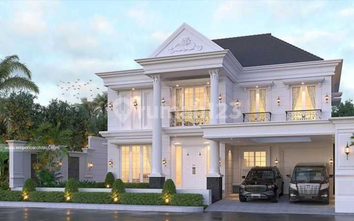 DIJUAL RUMAH MEWAH KLASIK TYPE 400 DEKAT NIRVANA RESIDENCE PEKANBARU 