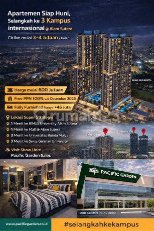 Pacific Garden Alam Sutera Pacific Garden Alam Sutera