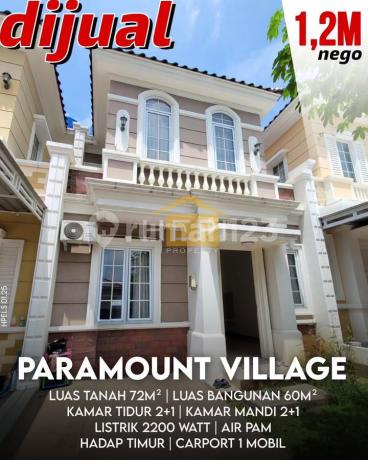 Rumah Cantik Di Perumahan Elite Paramount Village Semarang Barat