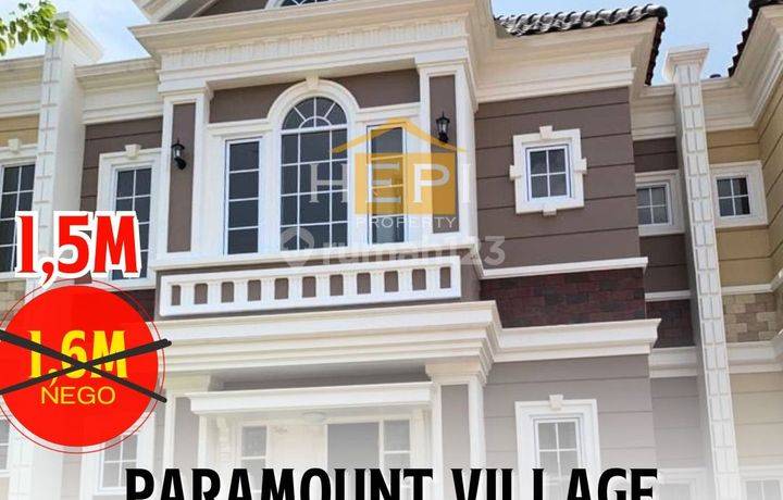 Dijial Rumah Baru Siap Pakai Di Paramount Village